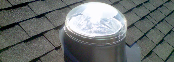 sun-tunnel-on-a-new-roof